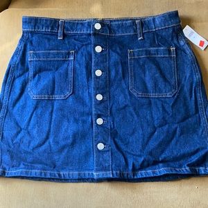 Gap denim skirt
